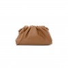 BOTTEGA VENETA BUTTER CALFSKIN THE MINI POUCH CAMEL (22*11*6cm)