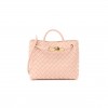 BOTTEGA VENETA NAPPA INTRECCIATO SMALL ANDIAMO SHOULDER BAG LOTUS (25*20*10cm)