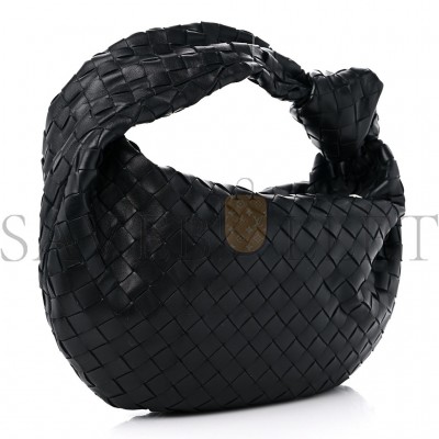 BOTTEGA VENETA NAPPA INTRECCIATO TEEN JODIE HOBO BLACK (36*20*10cm) BOTTEGA VENETA NAPPA INTRECCIATO TEEN JODIE HOBO BLACK (36*20*10cm)