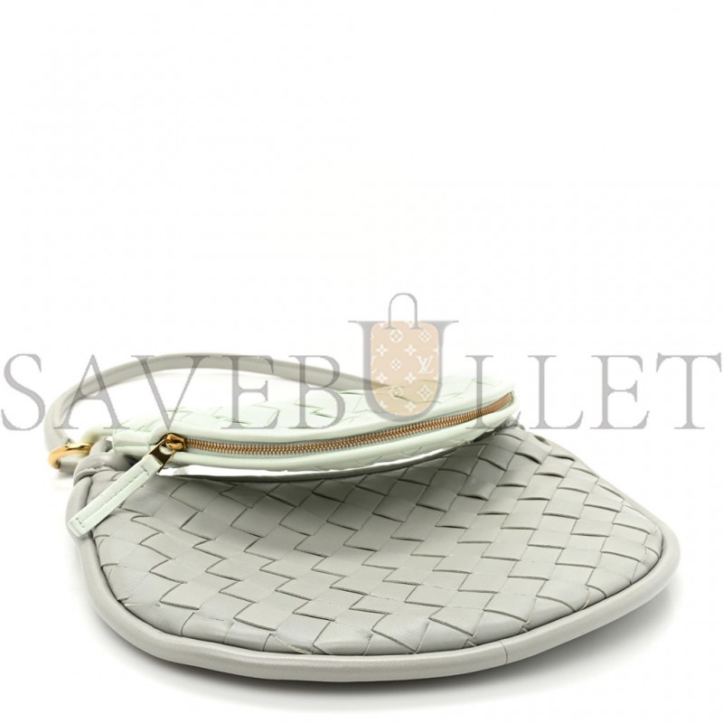 BOTTEGA VENETA NAPPA INTRECCIATO SMALL GEMELLI AGATE GREY GLACIER (25*18*6cm)