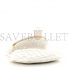 BOTTEGA VENETA NAPPA INTRECCIATO SMALL GEMELLI WHITE (27*22cm)