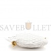 BOTTEGA VENETA NAPPA INTRECCIATO SMALL SOLSTICE HOBO WHITE  (28*25*3cm)