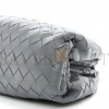 BOTTEGA VENETA NAPPA INTRECCIATO TEEN POUCH THUNDER (30*17*8cm)