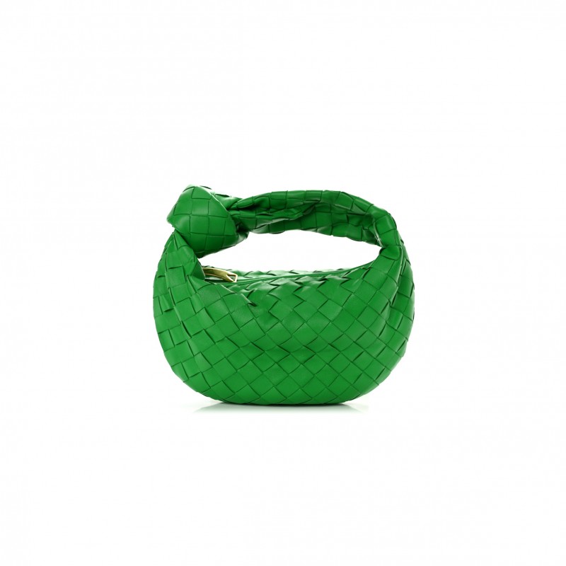 BOTTEGA VENETA NAPPA INTRECCIATO MINI JODIE PARAKEET  (25*11*6cm)