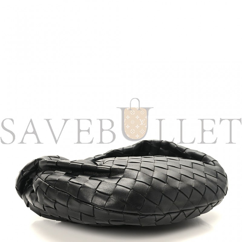 BOTTEGA VENETA NAPPA INTRECCIATO MINI JODIE BLACK (27*13*8cm)