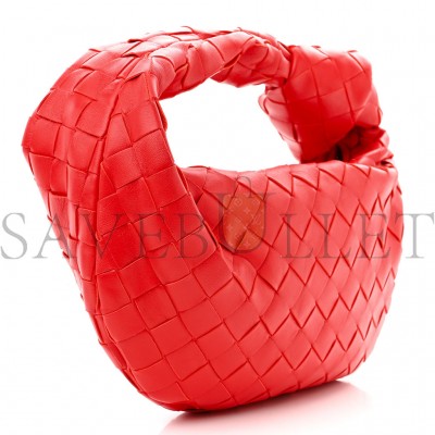 BOTTEGA VENETA NAPPA INTRECCIATO MINI JODIE REDSTONE (24*13*8cm) BOTTEGA VENETA NAPPA INTRECCIATO MINI JODIE REDSTONE (24*13*8cm)