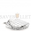 BOTTEGA VENETA MIRROR LAMINATED NAPPA INTRECCIATO MINI SARDINE BAG SILVER (20*15*3cm) BOTTEGA VENETA MIRROR LAMINATED NAPPA INTRECCIATO MINI SARDINE BAG SILVER (20*15*3cm)