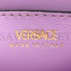 VERSACE CALFSKIN SMALL LA MEDUSA TOP HANDLE HANDBAG OPTICAL WHITE (20*18*10cm)