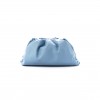 BOTTEGA VENETA SMOOTH BUTTER CALF THE POUCH OVERSIZED CLUTCH ICE  (38*19*9cm)