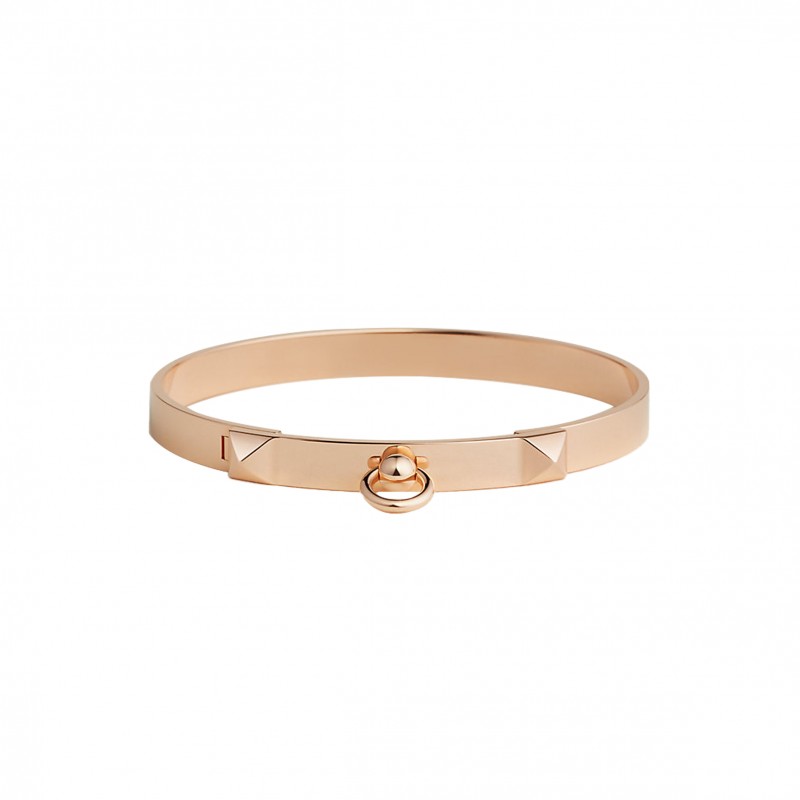 HERMES COLLIER DE CHIEN BRACELET, SMALL MODEL H214435B