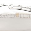 VERSACE CALFSKIN STUDDED SMALL REPEAT ZIP HOBO WHITE  (29*19*5cm)