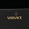 VERSACE CALFSKIN MEDIUM GRECA GODDESS SHOULDER BAG BLACK (24*15*6cm)