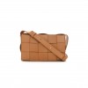 BOTTEGA VENETA NAPPA MAXI INTRECCIO CASSETTE BAG ALMOND  (23*15*6cm)