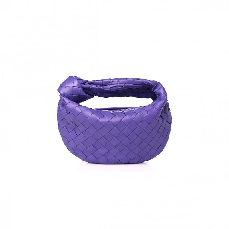 BOTTEGA VENETA NAPPA INTRECCIATO MINI JODIE PURPLE (25*15*8cm)