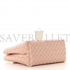 BOTTEGA VENETA NAPPA INTRECCIATO SMALL ANDIAMO SHOULDER BAG NUDE  (25*20*10cm)