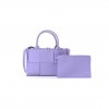 BOTTEGA VENETA NAPPA INTRECCIATO MINI ARCO TOTE WISTERIA  (25*17*9cm)