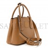 PRADA VITELLO DAINO SOFT MINI DOUBLE BAG CARAMEL (25*18*10cm)