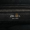 PRADA VITELLO PHENIX LOGO HOBO BLACK (30*27*13cm)