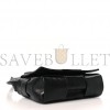 BOTTEGA VENETA PAPER CALFSKIN MAXI INTRECCIO EXTRA MINI CASSETTE CROSSBODY BAG BLACK (13*9*5cm)