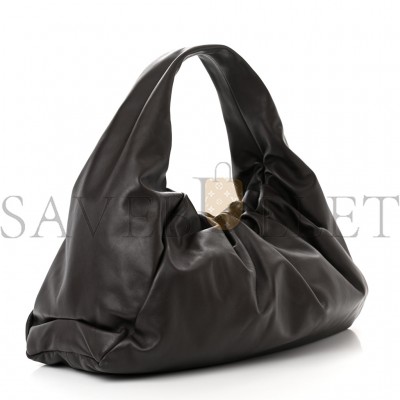 BOTTEGA VENETA SMOOTH BUTTER CALFSKIN LARGE THE SHOULDER POUCH BROWNIE (50*30*15cm) BOTTEGA VENETA SMOOTH BUTTER CALFSKIN LARGE THE SHOULDER POUCH BROWNIE (50*30*15cm)