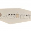 PRADA ACETATE SYMBOLE SUNGLASSES SPR 07Y-F WHITE