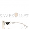 PRADA ACETATE SUNGLASSES SPR 14Y WHITE