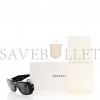 PRADA ACETATE SYMBOLE SUNGLASSES SPR 17W BLACK