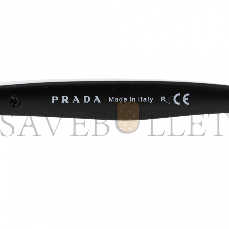 PRADA AVIATOR SUNGLASSES SPS 53P BLACK