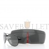 PRADA AVIATOR SUNGLASSES SPS 53P BLACK