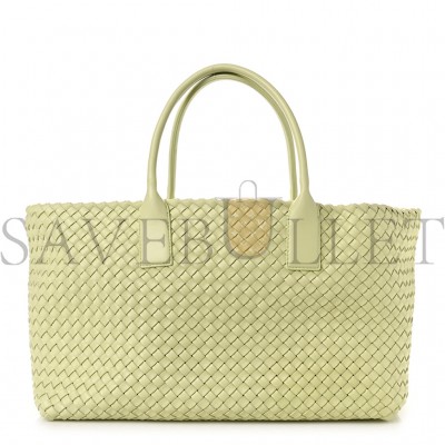 BOTTEGA VENETA LAMBSKIN INTRECCIO MEDIUM CABAT LEMON WASHED (41*25*17cm) BOTTEGA VENETA LAMBSKIN INTRECCIO MEDIUM CABAT LEMON WASHED (41*25*17cm)