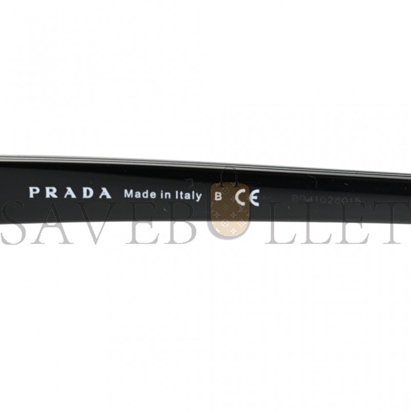 PRADA CAT EYE SUNGLASSES SPR 12V BLACK