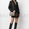 YSL LOULOU MEDIUM YSL SHOULDER BAG IN QUILTED LEATHER 600185BOW911202 (32*22*12cm)