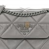 PRADA NAPPA STITCHED SMALL SPECTRUM BAG MARMO (22*16*9cm)