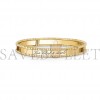 VAN CLEEF ARPELS PERLÉE SIGNATURE BRACELET, MEDIUM MODEL - YELLOW GOLD  VCARP3K600