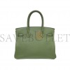 HERMES VERT OLIVE BIRKIN 30 BAG (30*22*16cm)