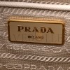 PRADA SAFFIANO MEDIUM BI-COLOR TOP HANDLE TOTE BLACK TALCO (36*30*15cm)