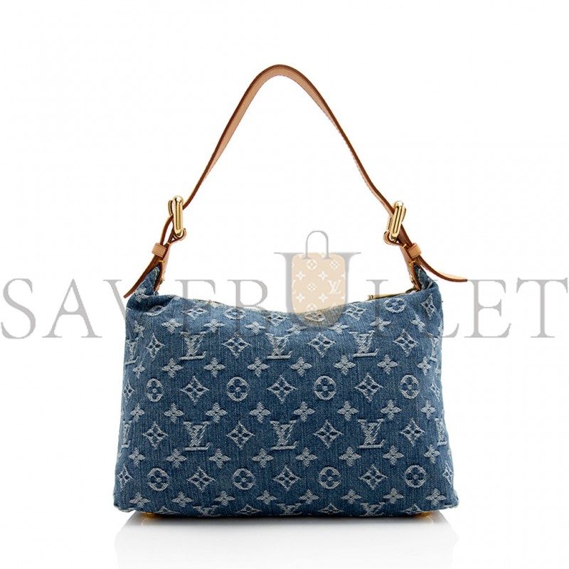 LOUIS VUITTON MONOGRAM DENIM BAGGY PM SHOULDER BAG M44464 (30*19*10cm)
