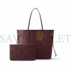 LOUIS VUITTON NEVERFULL MM MONOGRAM EMPREINTE LEATHER TOTE BAG FOR M45684 (32*29*17cm)