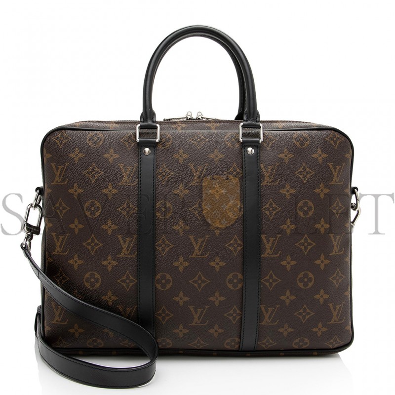 LOUIS VUITTON MONOGRAM CANVAS PORTE DOCUMENTS VOYAGE PM MESSENGER BAG M40226 (41*31*7cm)  