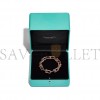 TIFFANY LARGE LINK BRACELET IN ROSE GOLD WITH DIAMONDS