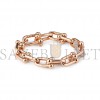 TIFFANY LARGE LINK BRACELET IN ROSE GOLD WITH DIAMONDS