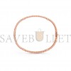 VAN CLEEF ARPELS PERLÉE CLOVERS BRACELET, SMALL MODEL - ROSE GOLD, DIAMOND  VCARN9ER00