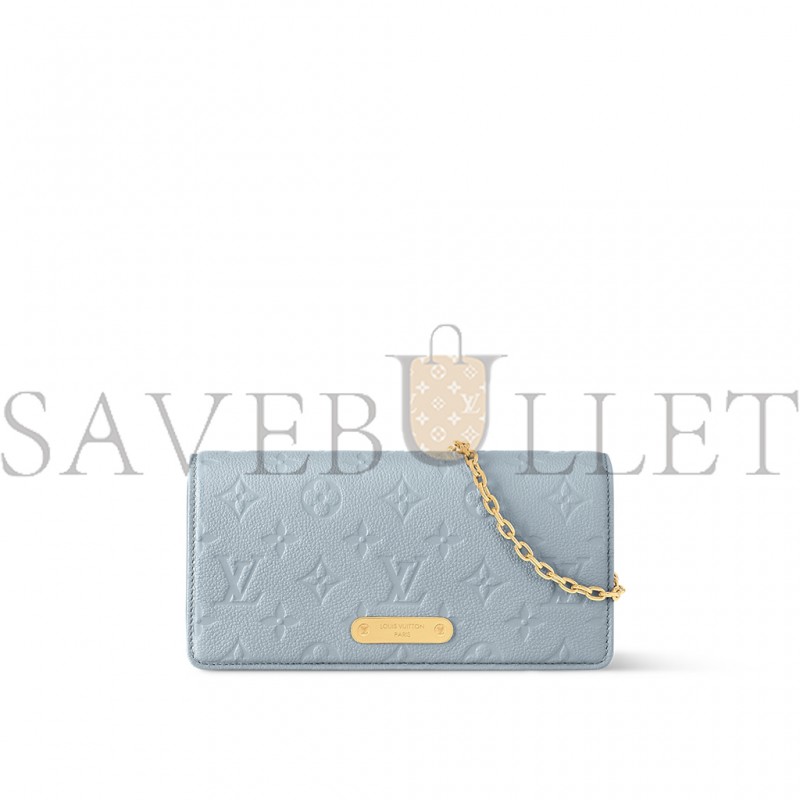 LOUIS VUITTON WALLET ON CHAIN LILY M83233 (20.7*10.2*3.5cm)