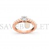 VAN CLEEF ARPELS PERLÉE SOLITAIRE 0.50 CT EVVS1 - ROSE GOLD  VCARO1VJ00