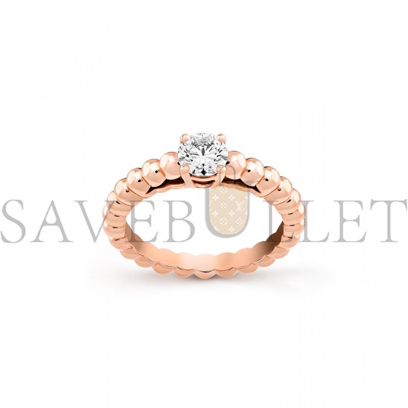 VAN CLEEF ARPELS PERLÉE SOLITAIRE 0.50 CT EVVS1 - ROSE GOLD  VCARO1VJ00