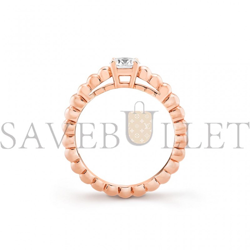 VAN CLEEF ARPELS PERLÉE SOLITAIRE 0.50 CT EVVS1 - ROSE GOLD  VCARO1VJ00