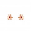 VAN CLEEF ARPELS FRIVOLE EARRINGS, MINI MODEL - ROSE GOLD, RUBY  VCARP7SA00