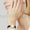 VAN CLEEF ARPELS VINTAGE ALHAMBRA EARRINGS - YELLOW GOLD, DIAMOND VCARA44700 VAN CLEEF ARPELS VINTAGE ALHAMBRA EARRINGS - YELLOW GOLD, DIAMOND VCARA44700