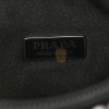 PRADA SATIN CRYSTAL MINI RE-EDITION 2000 BAG BLACK (22*17*6cm)