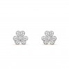 VAN CLEEF ARPELS FRIVOLE EARRINGS, SMALL MODEL - WHITE GOLD, DIAMOND  VCARB65800